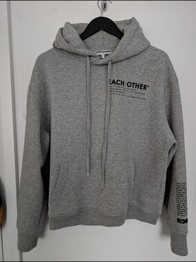 Each Other Paris ME/WE Hoodie Grey